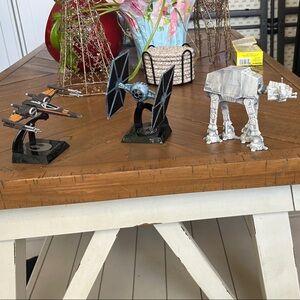 Star Wars Black, Gray, and Silver Model Trio